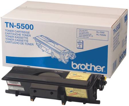 Картридж для лазерного принтера Brother TN-5500, черный, оригинал 965844467314058