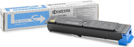 Картридж для лазерного принтера Kyocera TK-5215C, голубой, оригинал 965844467314234