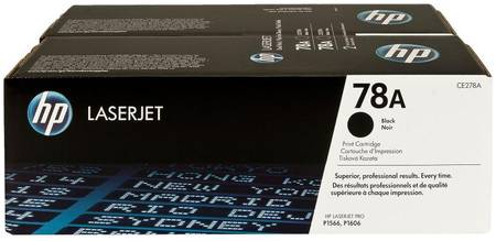 Картридж для лазерного принтера HP 78AF (CE278AF) черный, оригинал 965844467314413