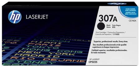 Картридж для лазерного принтера HP 307A (CE740A) черный, оригинал 965844467314431