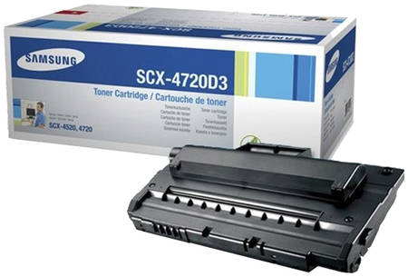 Картридж для лазерного принтера Samsung SCX-4720D3, черный, оригинал 965844467314476