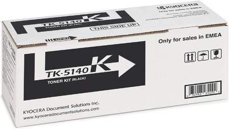 Картридж для лазерного принтера Kyocera TK-5140K, черный, оригинал 965844467314621