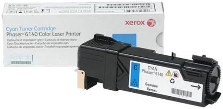 Картридж для лазерного принтера Xerox 106R01481, голубой, оригинал 965844467314658