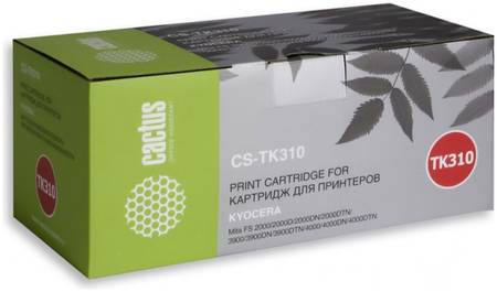 Тонер-картридж для лазерного принтера CACTUS CS-TK310 (CS-TK310) , оригинальный