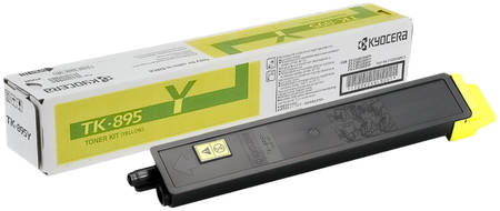 Картридж для лазерного принтера Kyocera TK-895Y, желтый, оригинал 965844467314669