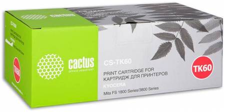 Тонер-картридж для лазерного принтера CACTUS CS-TK60 , оригинальный
