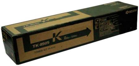 Картридж для лазерного принтера Kyocera TK-8505K, черный, оригинал 965844467314687