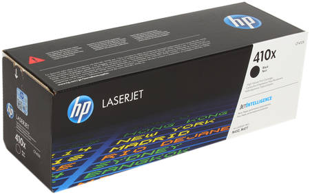 Картридж для лазерного принтера HP 410X (CF410X) черный, оригинал 965844467314697