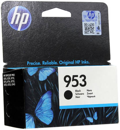 Картридж для струйного принтера HP 953 (L0S58AE) черный, оригинал 965844467314768