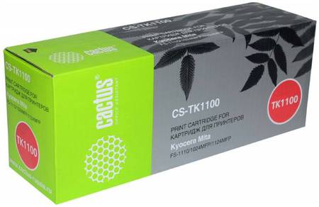 Тонер-картридж для лазерного принтера CACTUS CS-TK1100 , совместимый