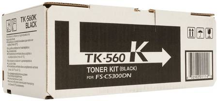 Картридж для лазерного принтера Kyocera TK-560K, черный, оригинал 965844467314800