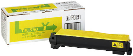 Картридж для лазерного принтера Kyocera TK-540Y, желтый, оригинал 965844467314808