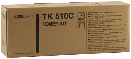 Картридж для лазерного принтера Kyocera TK-510C, оригинал