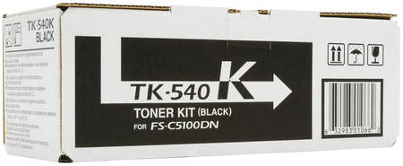 Картридж для лазерного принтера Kyocera TK-540K, черный, оригинал 965844467314813