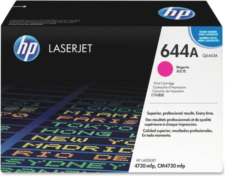 Картридж для лазерного принтера HP 644A (Q6463A) пурпурный, оригинал 965844467314844
