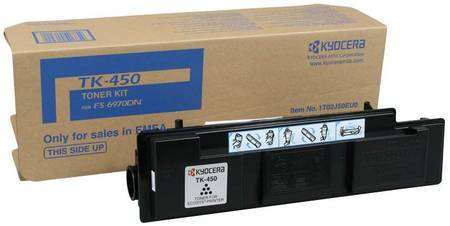 Картридж для лазерного принтера Kyocera TK-450, черный, оригинал 965844467314873