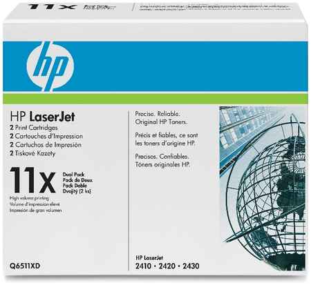 Картридж для лазерного принтера HP 11XD (Q6511XD) , оригинал