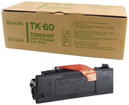 Картридж для лазерного принтера Kyocera TK-60, черный, оригинал 965844467314890