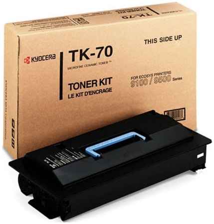 Картридж для лазерного принтера Kyocera TK-70, черный, оригинал 965844467314895