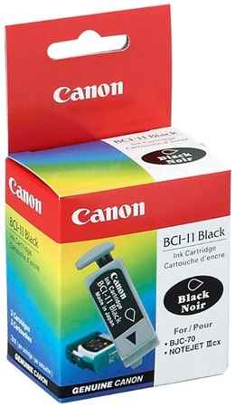 Картридж для струйного принтера Canon BCI-11BK (0957A002) черный, оригинал 965844467314966