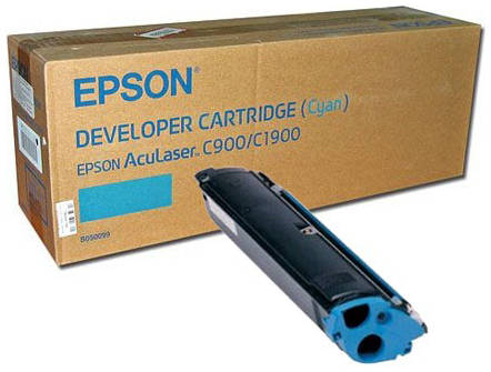 Картридж для лазерного принтера Epson C13S050099, голубой, оригинал 965844467314990