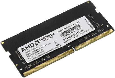 Оперативная память AMD 4Gb DDR4 2400MHz SO-DIMM (R744G2400S1S-UO) 965844467315157