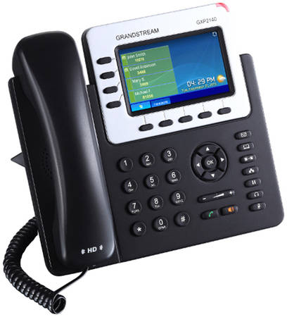IP-телефон Grandstream GXP-2140 Black (GXP-2140) 965844467319559