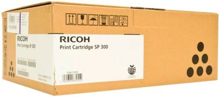 Картридж для лазерного принтера Ricoh SP 300, черный, оригинал 406956 965844467325312