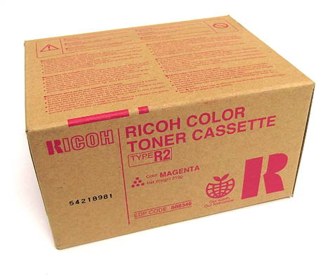 Картридж для лазерного принтера Ricoh Type 2R, пурпурный, оригинал 888346 965844467325326