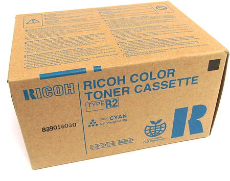 Картридж для лазерного принтера Ricoh Type R2, голубой, оригинал 888347 965844467325327
