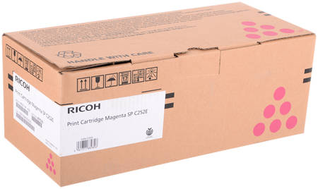 Картридж для лазерного принтера Ricoh SP C252HE, пурпурный, оригинал 407718
