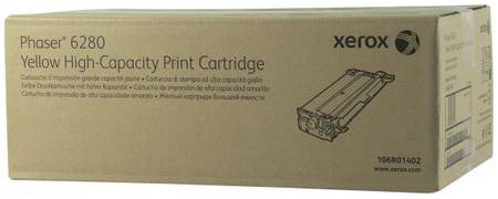 Картридж для лазерного принтера Xerox 106R01402, желтый, оригинал 965844467325518