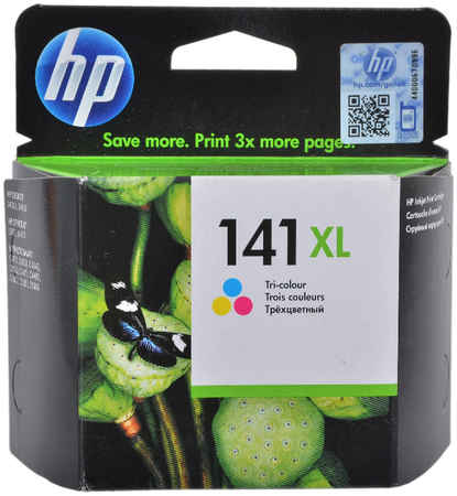Картридж для струйного принтера HP 141XL (CB338HE) цветной, оригинал 965844467325561