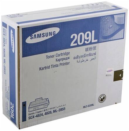 Картридж для лазерного принтера Samsung MLT-D209L, черный, оригинал 965844467325579