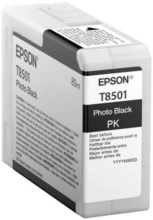 Картридж для струйного принтера Epson C13T850100 черный 965844467325962