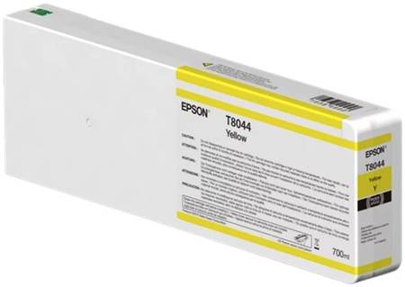 Картридж для струйного принтера Epson C13T804400, желтый, оригинал 965844467325981