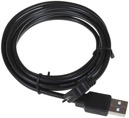 Кабель VCOM USB2,0 Am-->micro-B 5P, 1,5м , черный