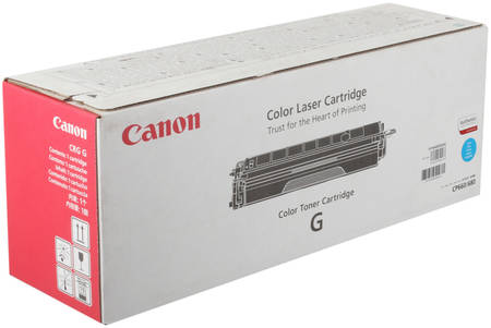Тонер для лазерного принтера Canon CRG-G C голубой, оригинал 965844467344470