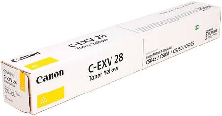 Картридж для лазерного принтера Canon C-EXV28 Y , оригинал