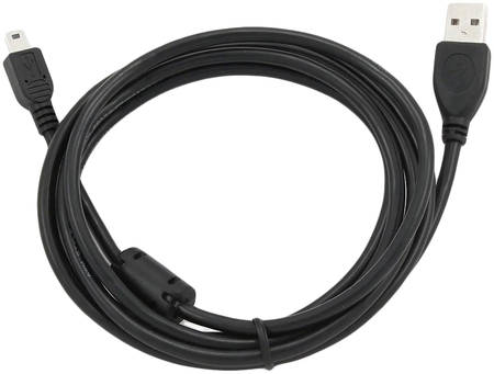 Кабель Gembird USB 2,0 Pro AM/miniBM 5P, 1,8м, черный, пакет CCF-USB2-AM5P-6