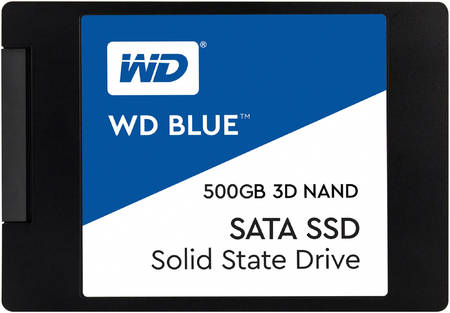 SSD накопитель WD Blue 2.5″ 500 ГБ (WDS500G2B0A) 965844467345117