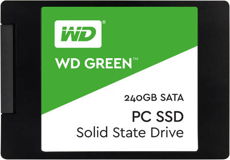 SSD накопитель WD Green 2.5″ 240 ГБ (WDS240G2G0A) 965844467345121