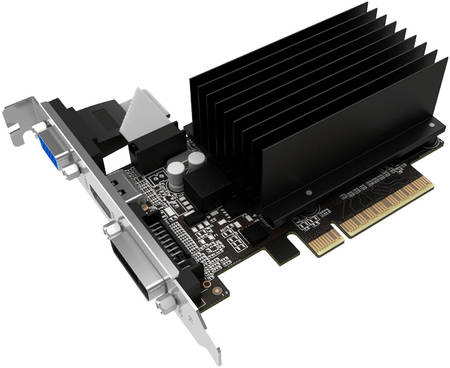 Видеокарта Palit NVIDIA GeForce GT 730 Silent LP (NEAT7300HD46-2080H)