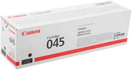 Картридж для лазерного принтера Canon 045Bk черный, оригинал 965844467348066
