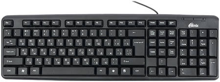 Проводная клавиатура Ritmix RKB-103 Black 965844467348343