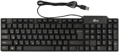 Проводная клавиатура Ritmix RKB-111 Black 965844467348368