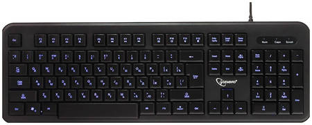 Проводная клавиатура Gembird KB-200L Black 965844467348993