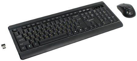 Комплект клавиатура и мышь Gembird KBS-8001 Черный 965844467384434