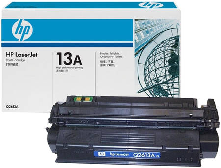 Картридж для лазерного принтера HP 13A (Q2613A) черный, оригинал 965844467384443