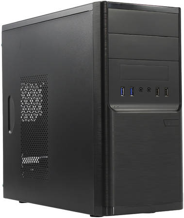 Корпус компьютерный Powerman ES-701BK Black 965844467384826